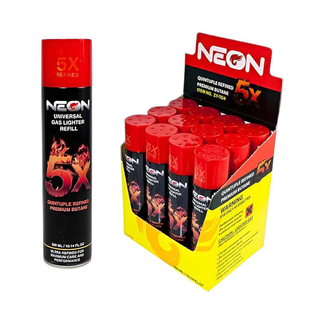 NEON BUTANE 300 ML - 5X - triplebuzzsmokeshop
