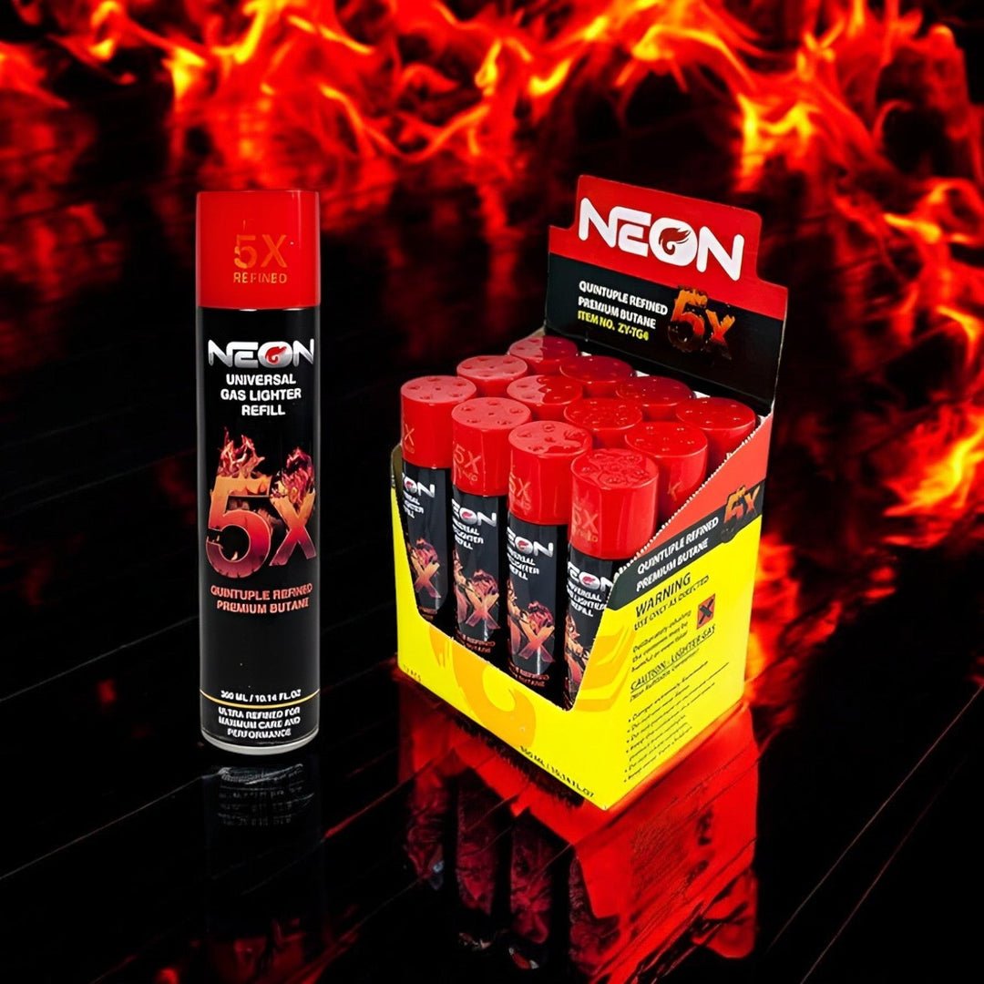 NEON BUTANE 300 ML - 5X - triplebuzzsmokeshop