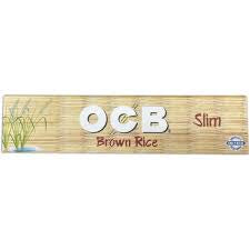 OCB BROWN RICE SLIM PAPERS