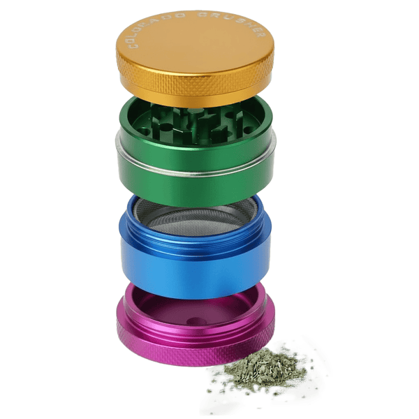 GRINDER COLORADO CRUSHER 56mm 4PT Xtra-Storage Tall RAINBOW