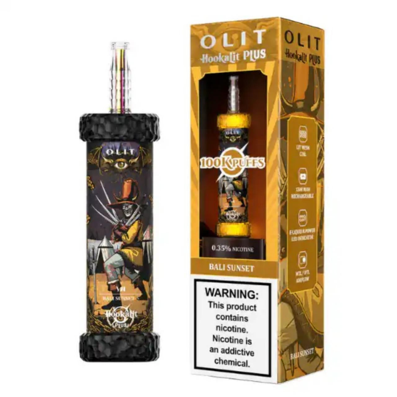 OLIT HOOKALIT PLUS 100K BALI SUNSET