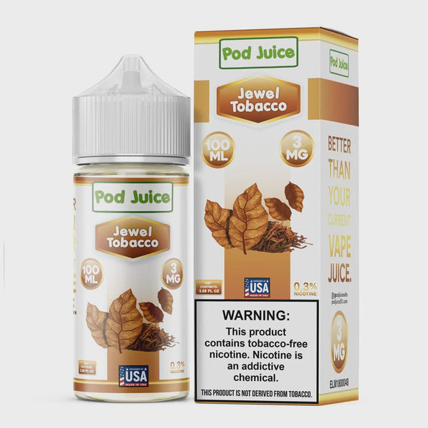 POD JUICE 100 ML Jewel Tobacco 3MG