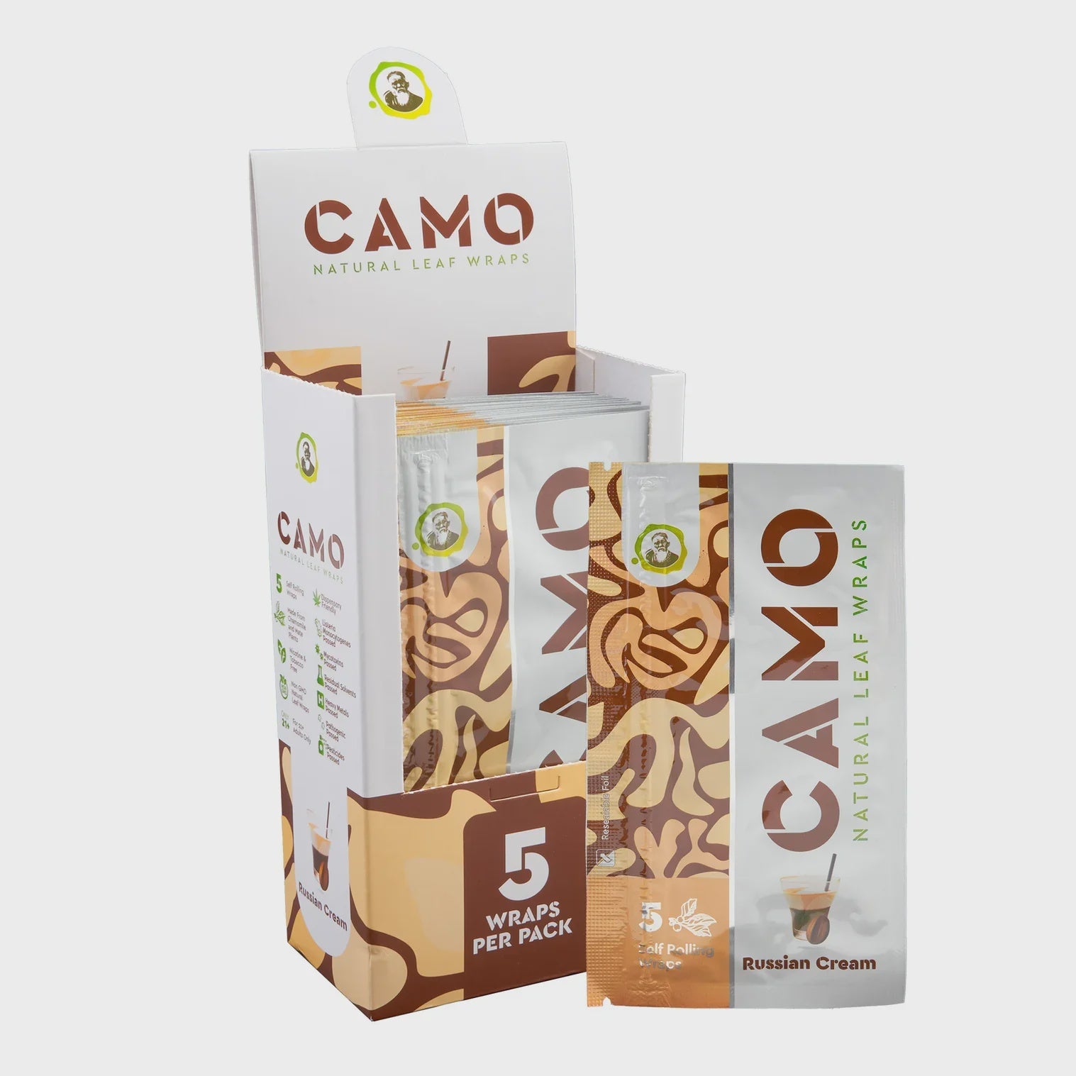 CAMO WRAPS RUSSIAN CREAM