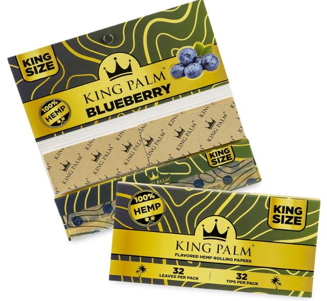 KP FLAVOR HEMP KS & TIPS BLUEBERRY