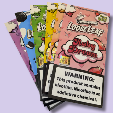 LOOSE LEAF 2 ALL NATURAL LEAF WRAPS | PURPLE 1 DREAM