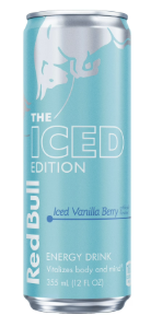 THE ICED VANILLA BERRY RED BULL ENERGY DRINK 12oz