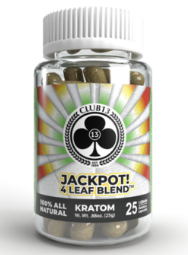 CLUB13 CAPS  25CT JACKPOT BLEND 4 LEAF BLEND