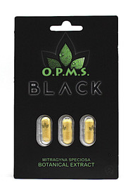 OPMS BLACK MITRAGYNA EXTRACT 3CT