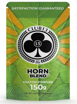 CLUB13 HORN BLEND KRATOM POWDER 150g