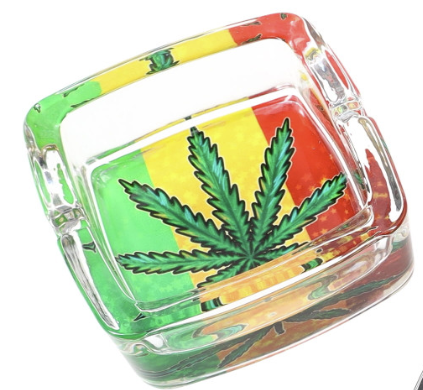 glass weed ashtray