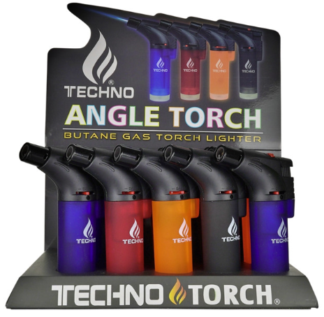 TECHNO RUBBER FINISH FLEXI TORCH 16CT/BOX - 12169RB