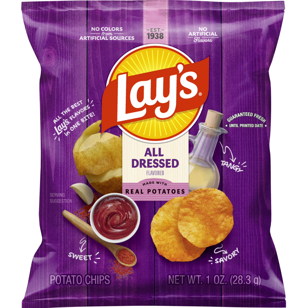 LAYS ALL DRESSED 1 OZ