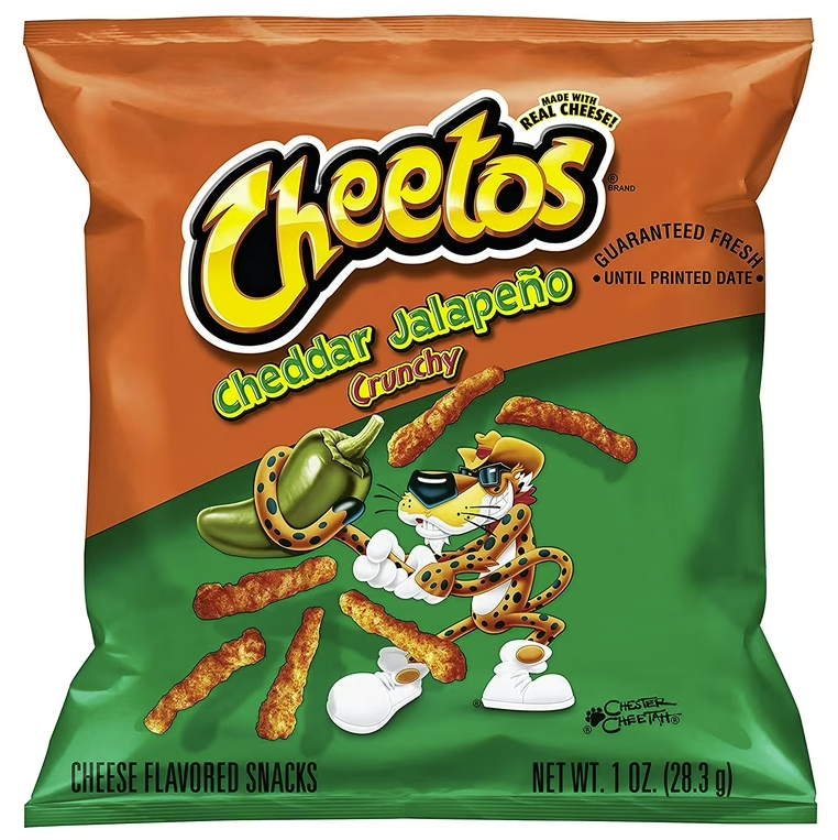 CHEETOS CHEDDAR JALAPENO CRUNCHY 1OZ