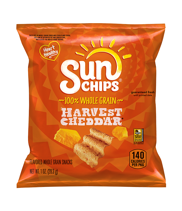 SUN CHIPS HARVEST CHEDDAR 1 OZ