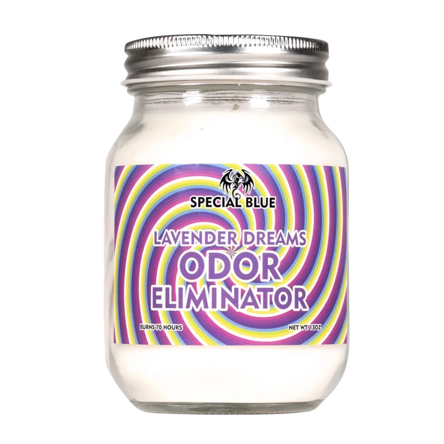 SPECIAL BLUE ODOR ELIMINATOR CANDLE - LAVENDER DREAMS
