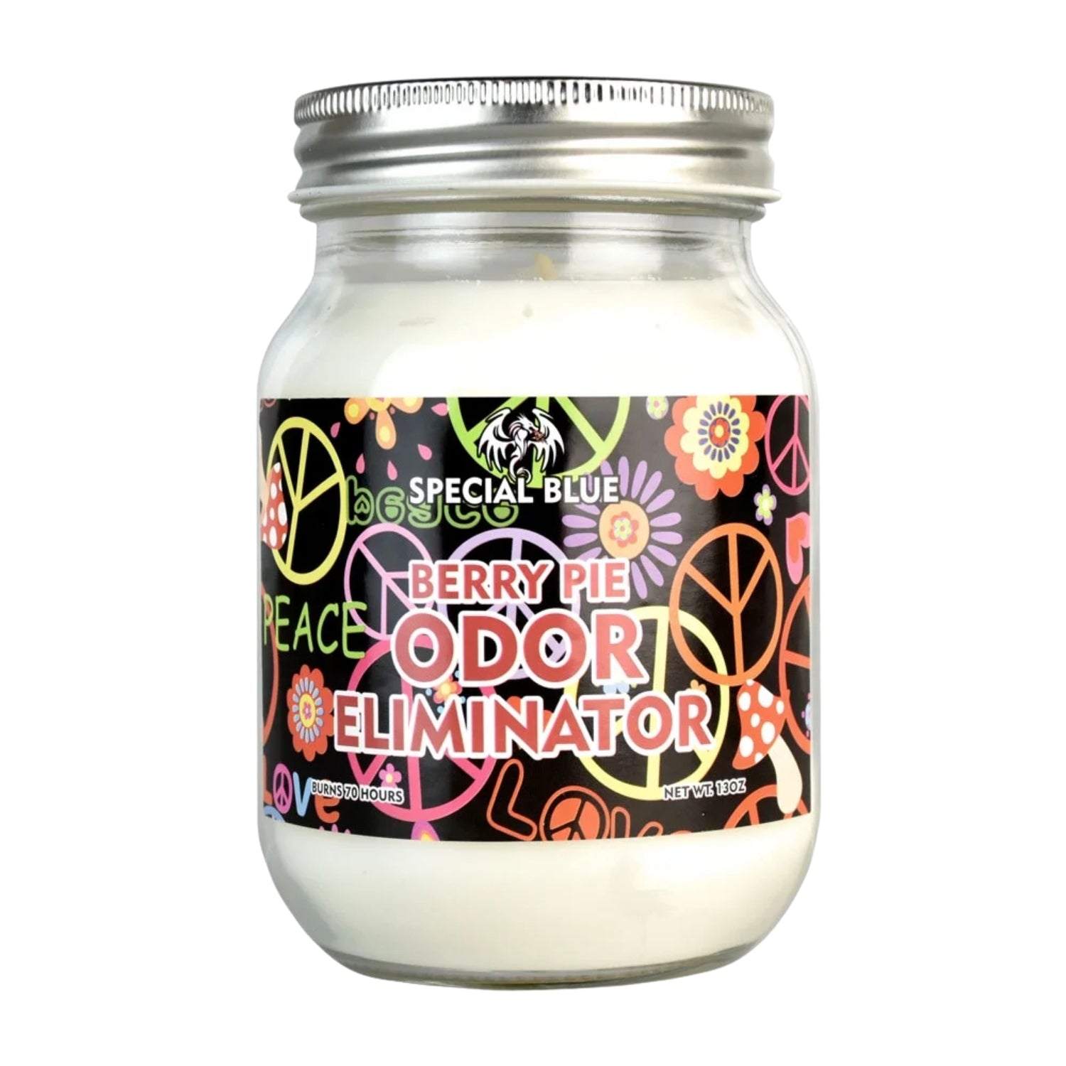 SPECIAL BLUE ODOR ELIMINATOR CANDLE - BERRY PIE