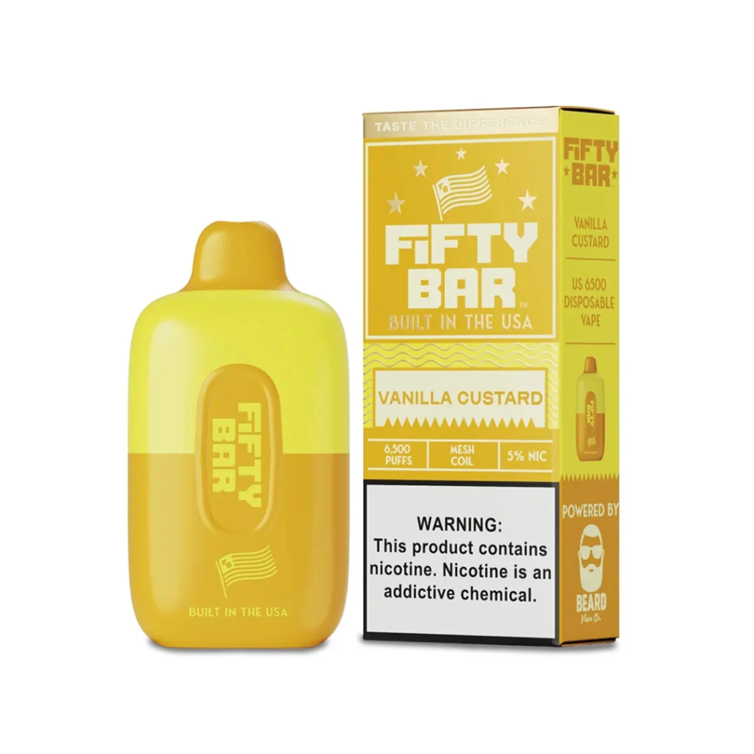 Fifty Bar Vanilla Custard