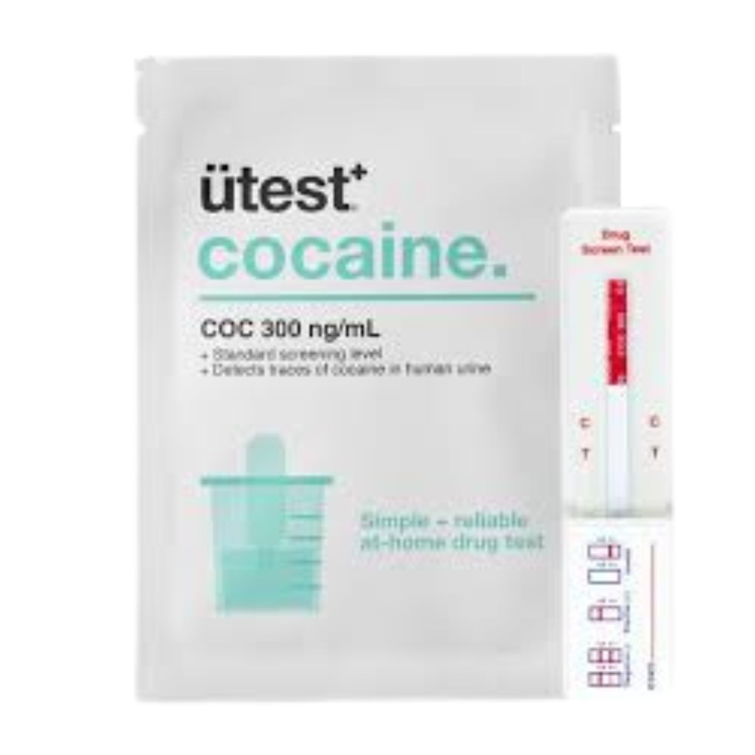 Utest Single Drug Test - Cocaine