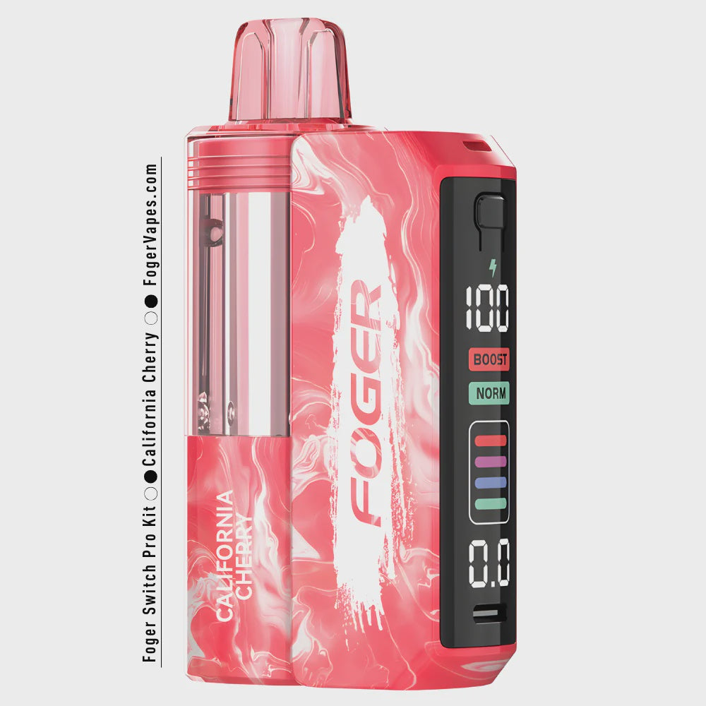 FOGER SWITCH PRO KIT 30K PUFFS 5PK DISPOSABLE | CALIFORNIA CHERRY