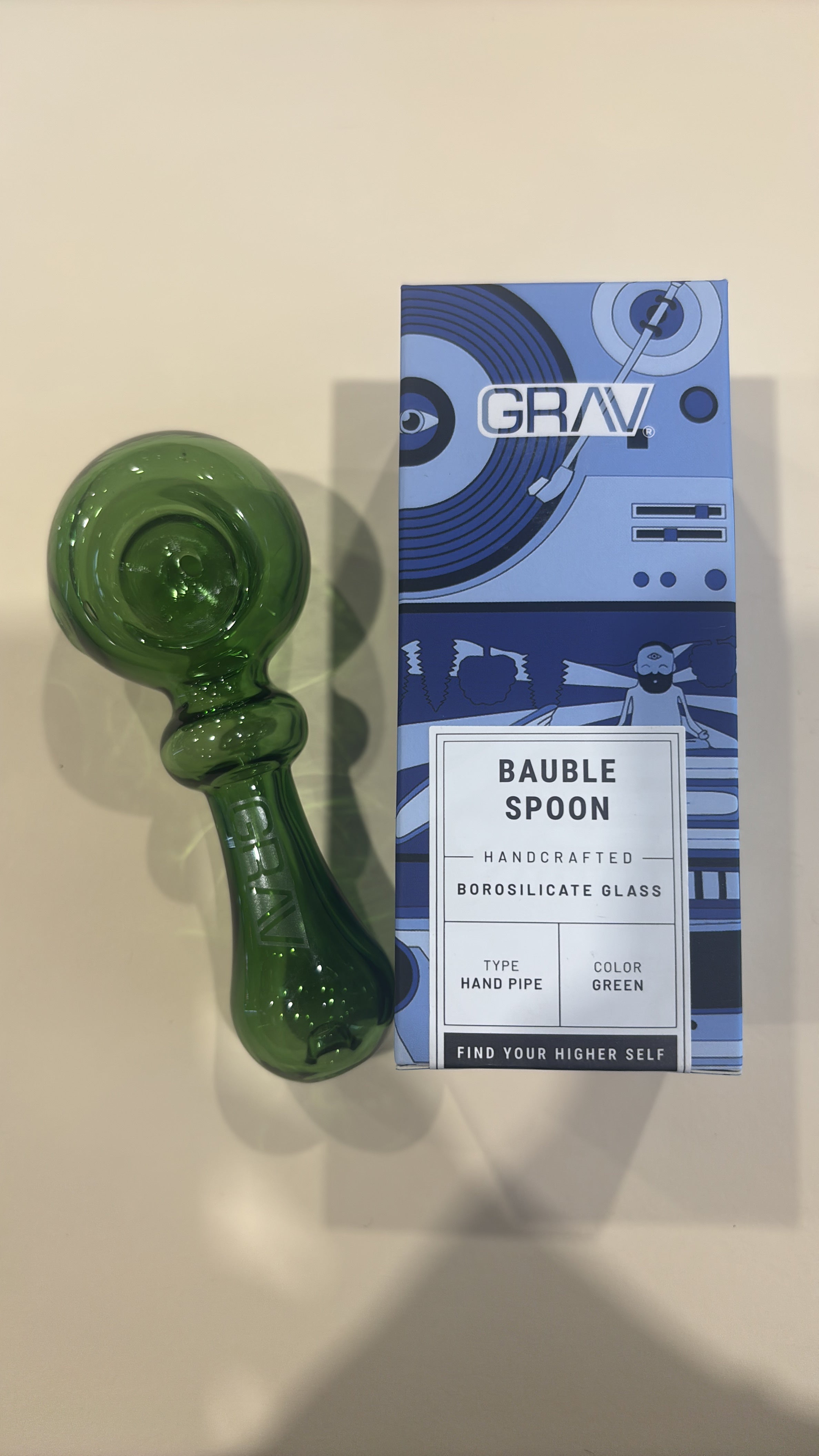 Grav Green Bauble Spoon