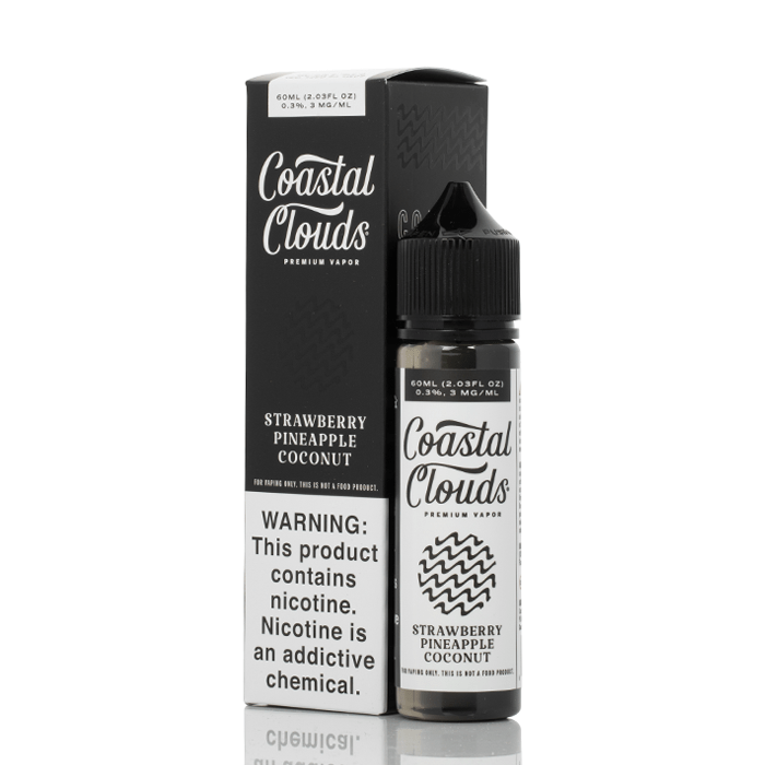 COASTAL CLOUDS 60 ML - STRAWBERRY PINEAPPLE COCONUT - 03 MG