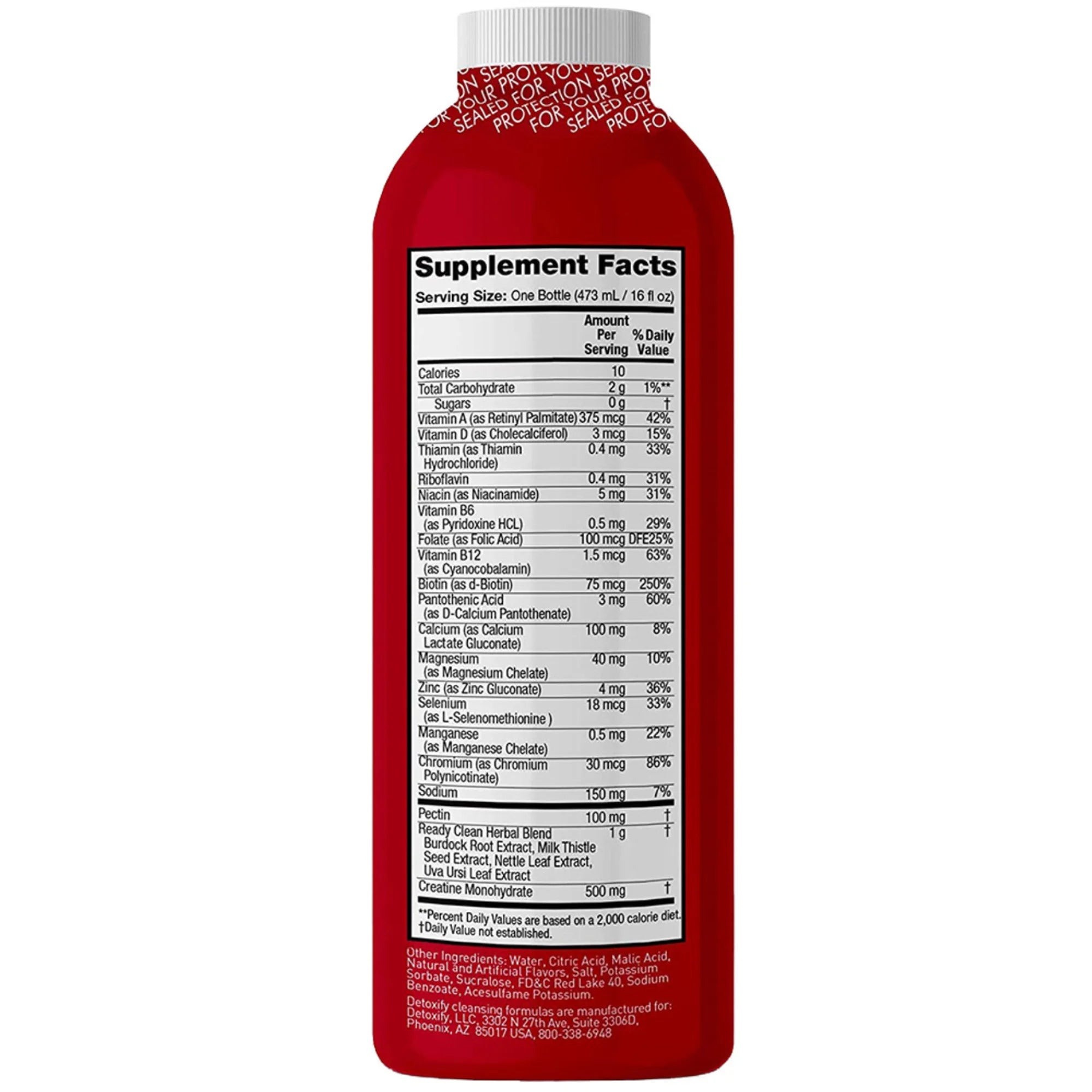 DETOXIFY READY CLEAN 16oz TROPICAL - triplebuzzsmokeshop