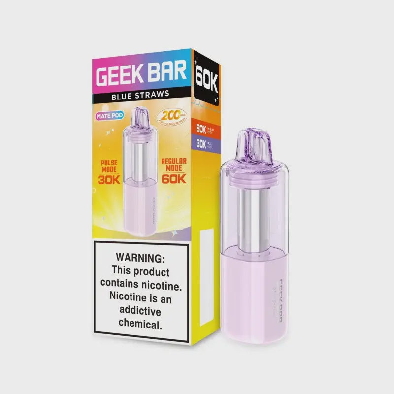 GEEK BAR 60K REFILL POD BLUE STRAWS