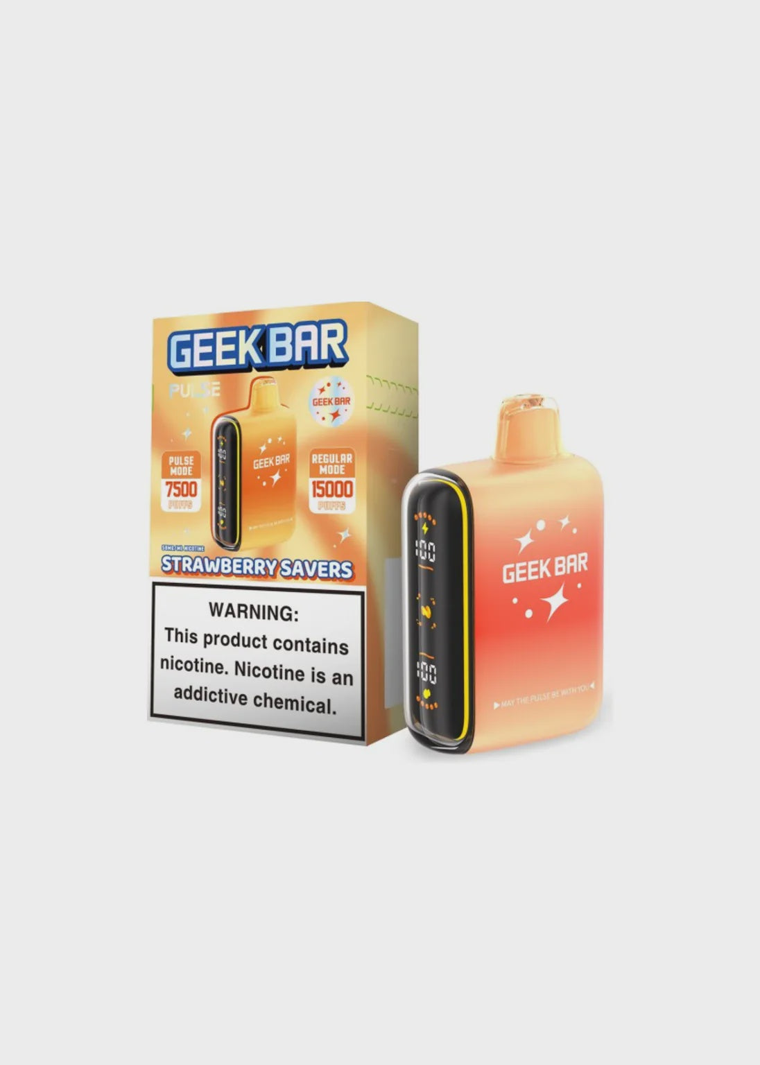 GEEK BAR PULSE STRAWBERRY SAVERS