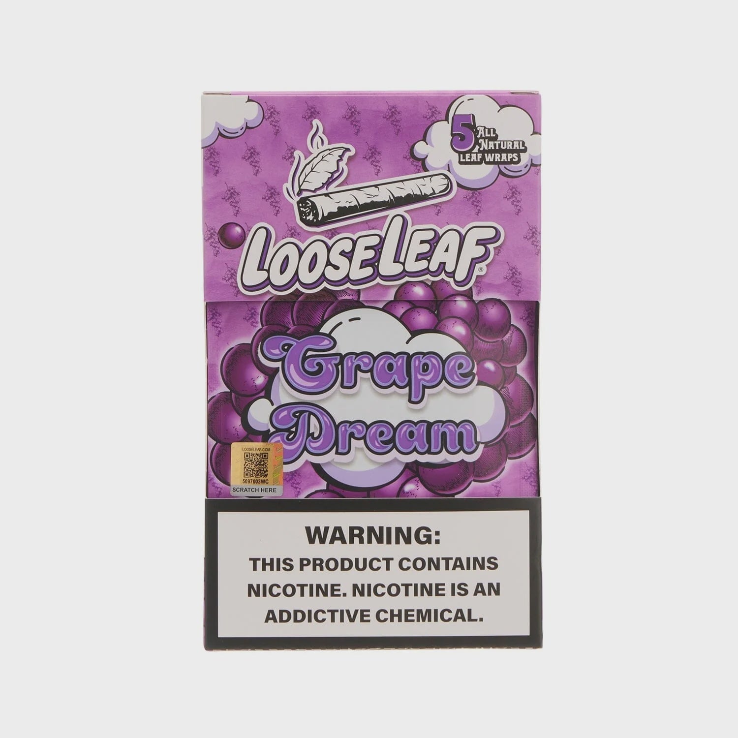 LOOSE LEAF 5 WRAPS GRAPE DREAM