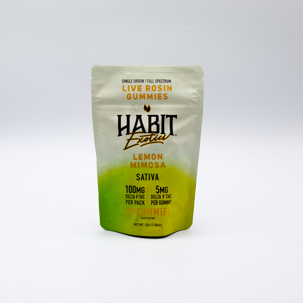 HABIT LR EXOTIC D9 20CT GUMMIES LEMON MIMOSA
