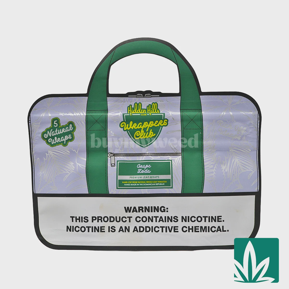 HIDDEN HILLS WRAPPERS CLUB PREMIUM LEAF WRAPS | GRAPE ZODA