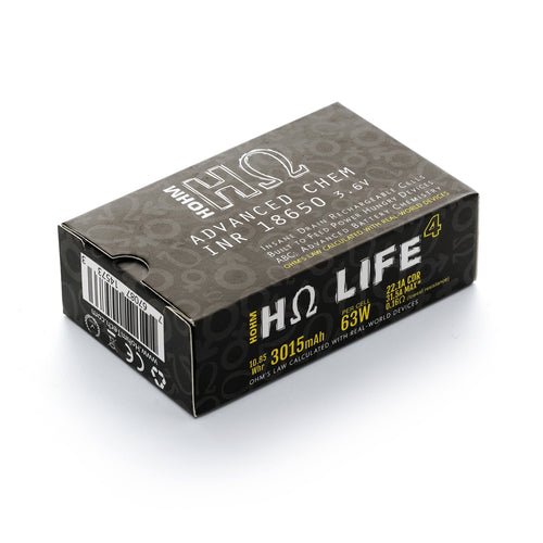 HOHM TECH BATTERIES LIFE 18650 - triplebuzzsmokeshop
