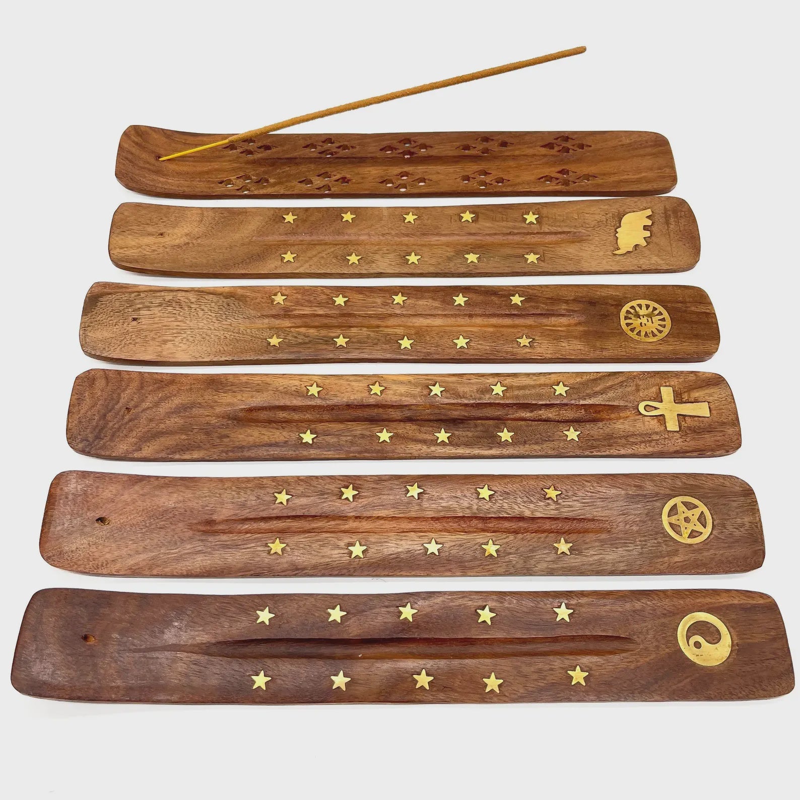 INCENSE WOOD STAND