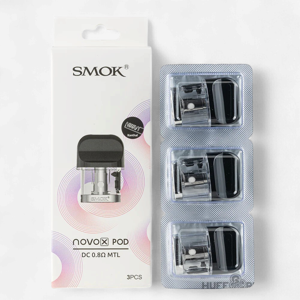 SMOK NOVO X POD DC 0.8 MTL 3PCS/PK