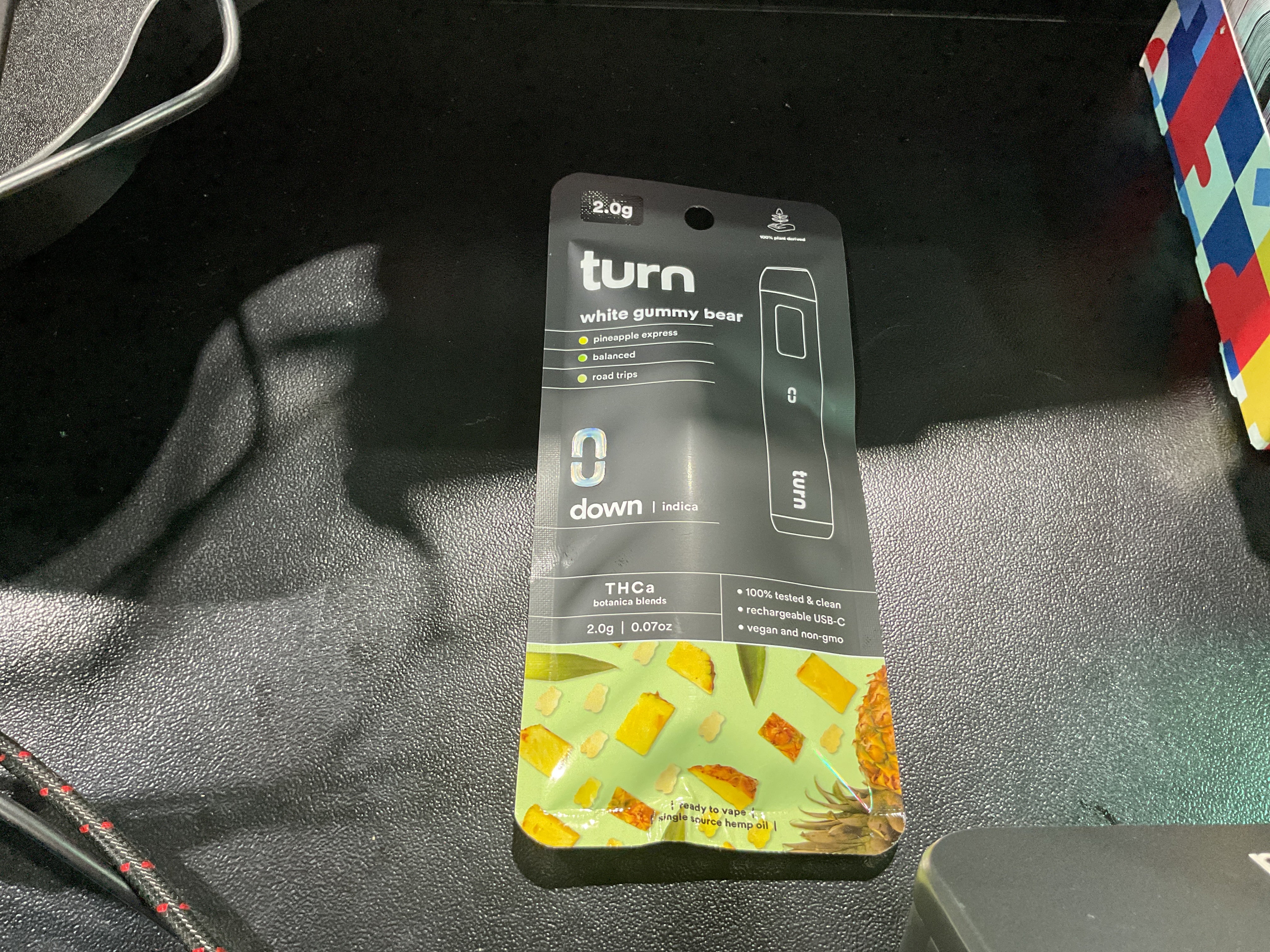 TURN WHITE GUMMY BEAR INDICA