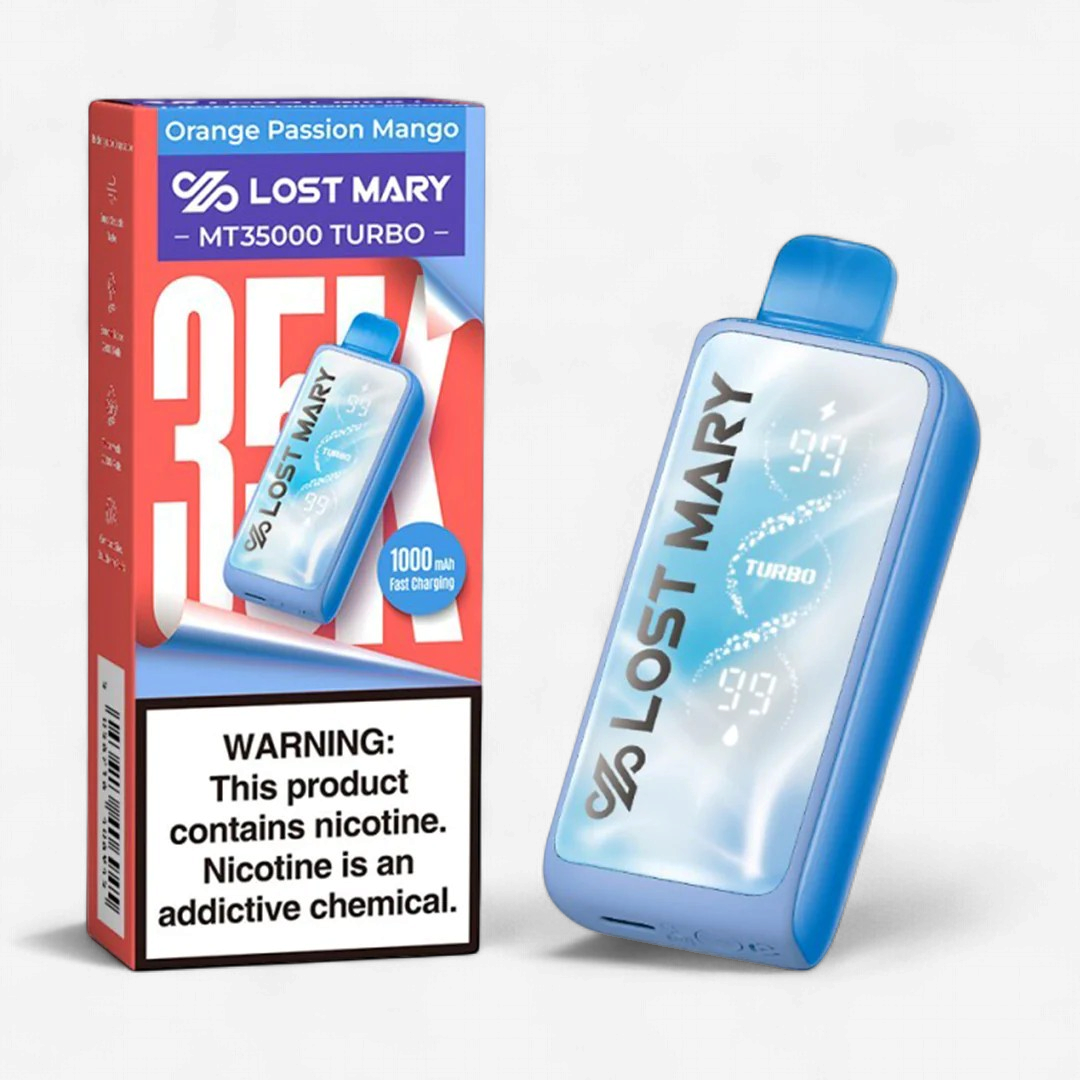 LOST MARY MT35000 DISPOSABLE VAPE 5 COUNT | ORANGE PASSION MANGO