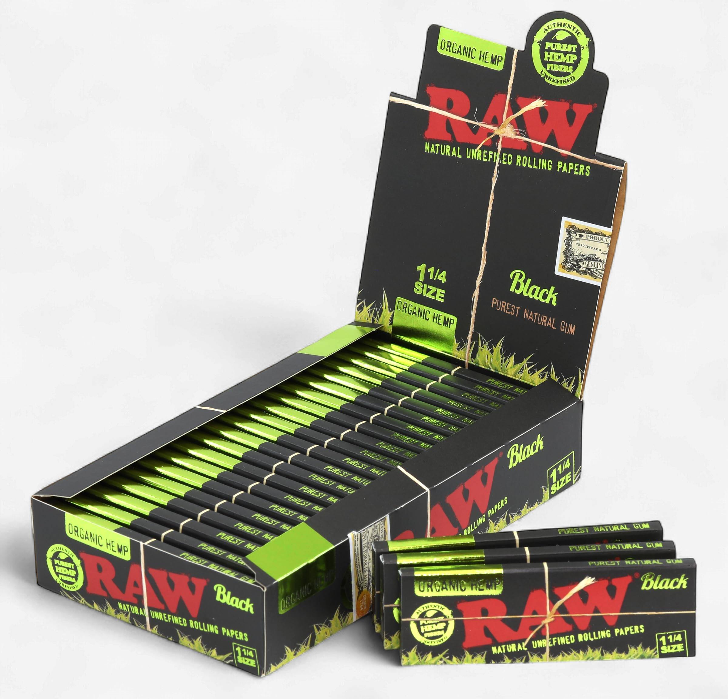 RAW ORGANIC HEMP PAPERS 1/4