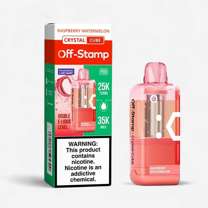 OFF STAMP POD RASPBERRY WATERMELON