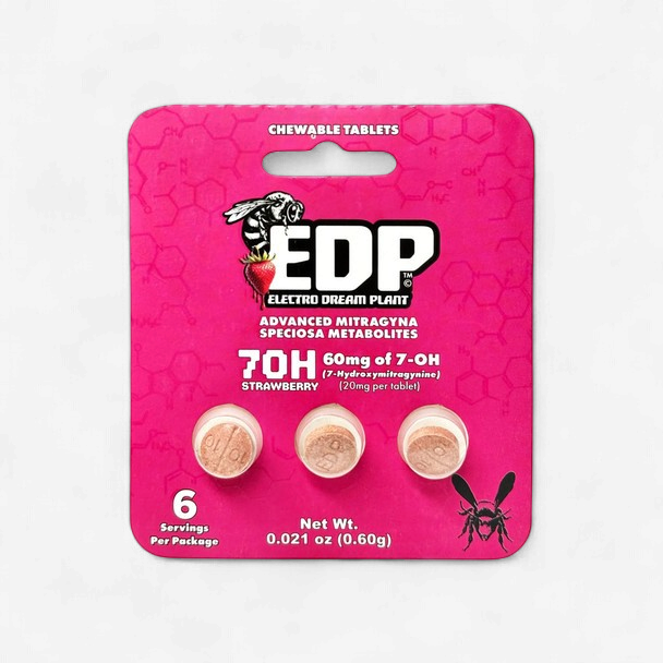EDP 7OH 60mg TABS 3/Pk STRAWBERRY