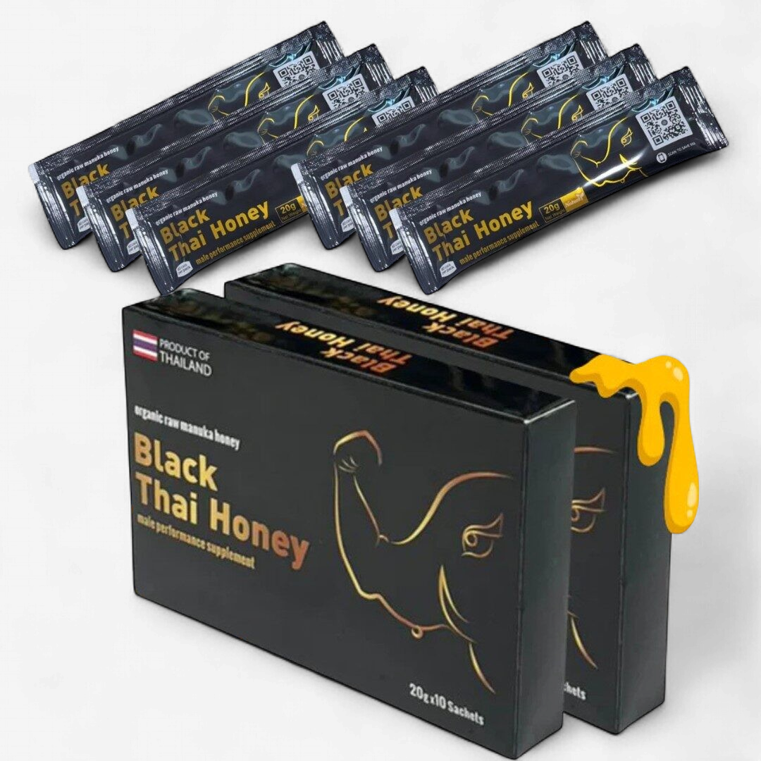 BLACK THAI HONEY 20gx10Sachets