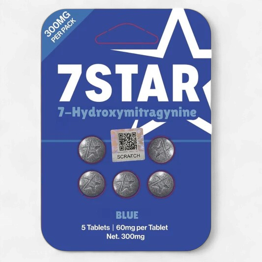 7STAR 7OH 60mg TABS 5/Pk BLUE