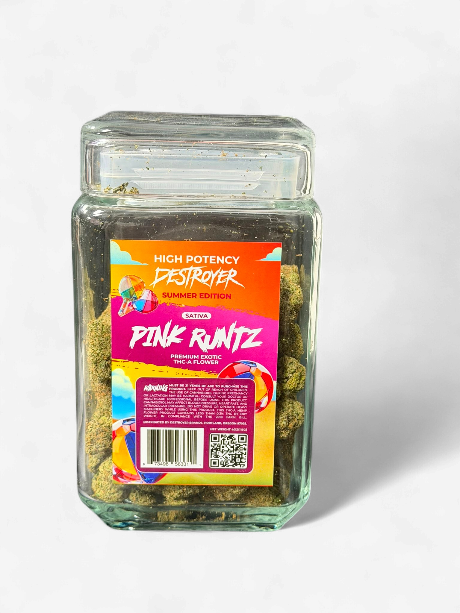 DESTROYER FLOWER SATIVA PINK RUNTZ