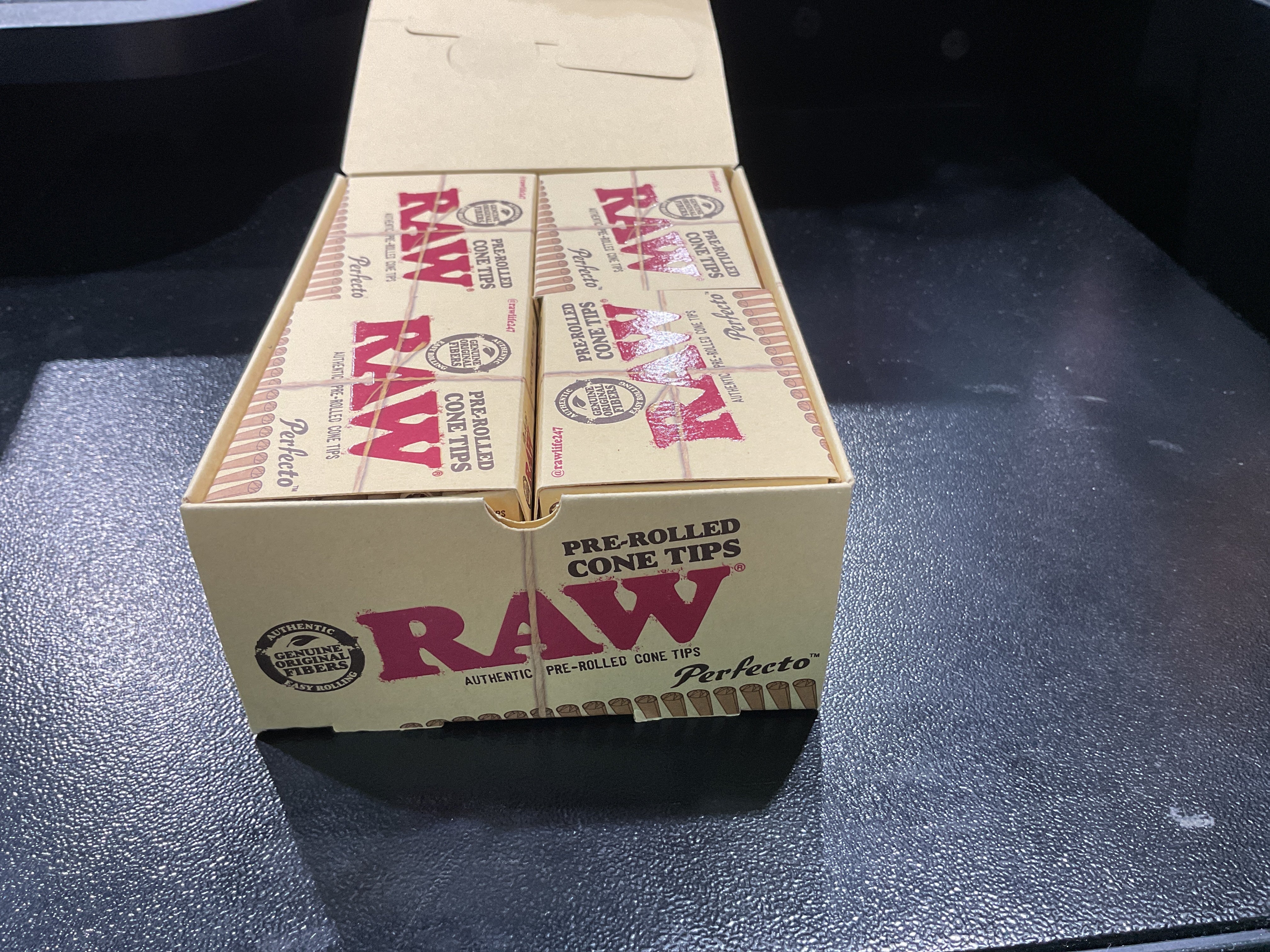 RAW PREROLLED PERFECTO CONICAL