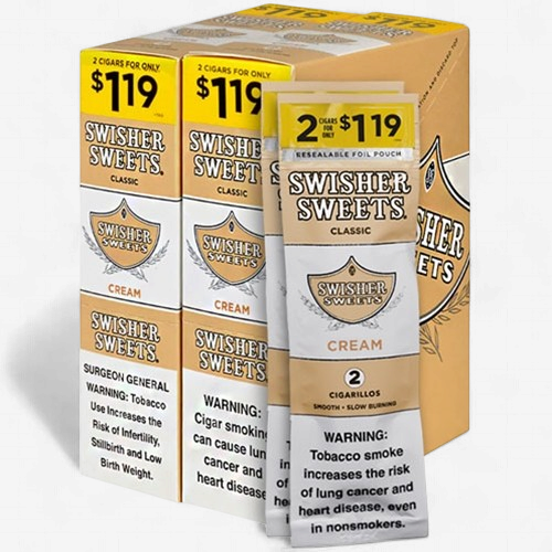 SWISHER SWEETS CIGARILLOS-CREAM