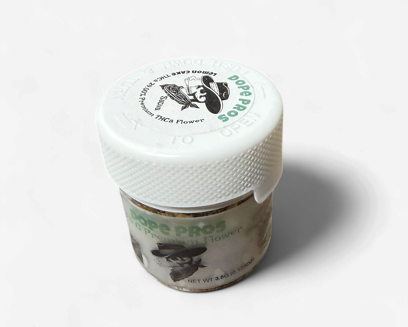 DOPE PROS LEMON CAKE 3.5G FLOWER SATIVA
