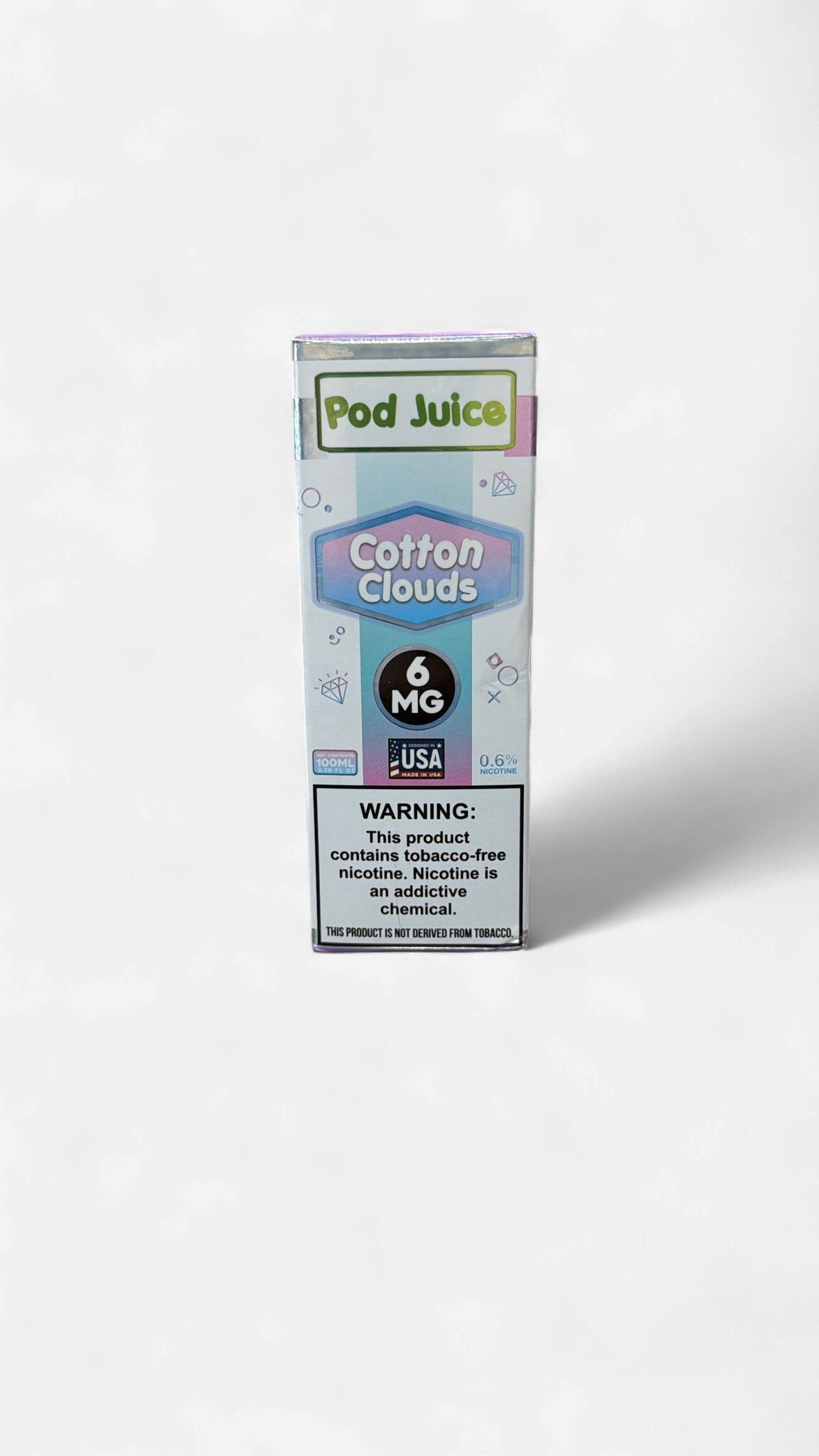 POD JUICE 100 ML Cotton Clouds 6MG