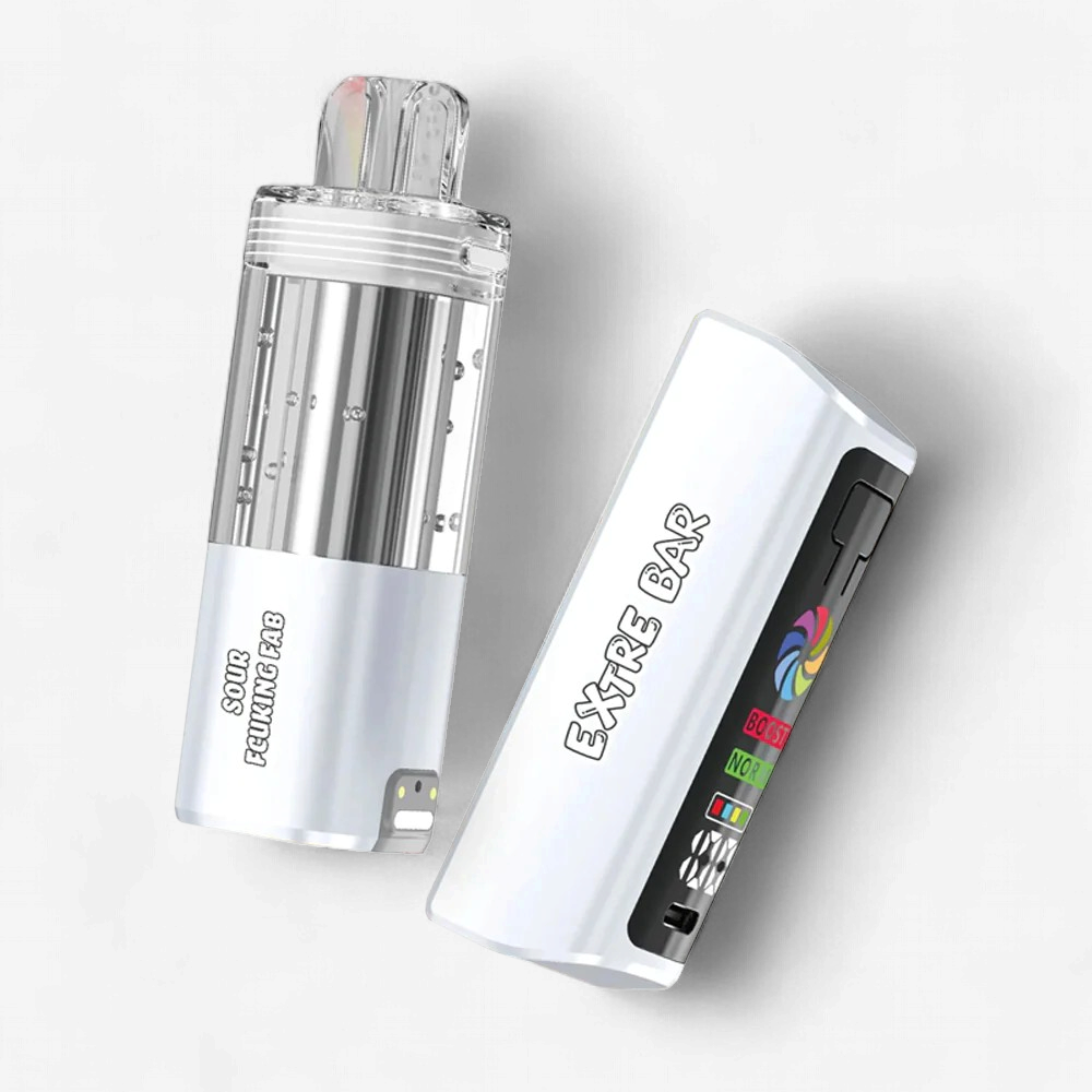 EXTRE BAR Switch Ultra 50000 Puffs DISPOSABLE KIT 5/Pk TxC SOUR FCUKING FAB