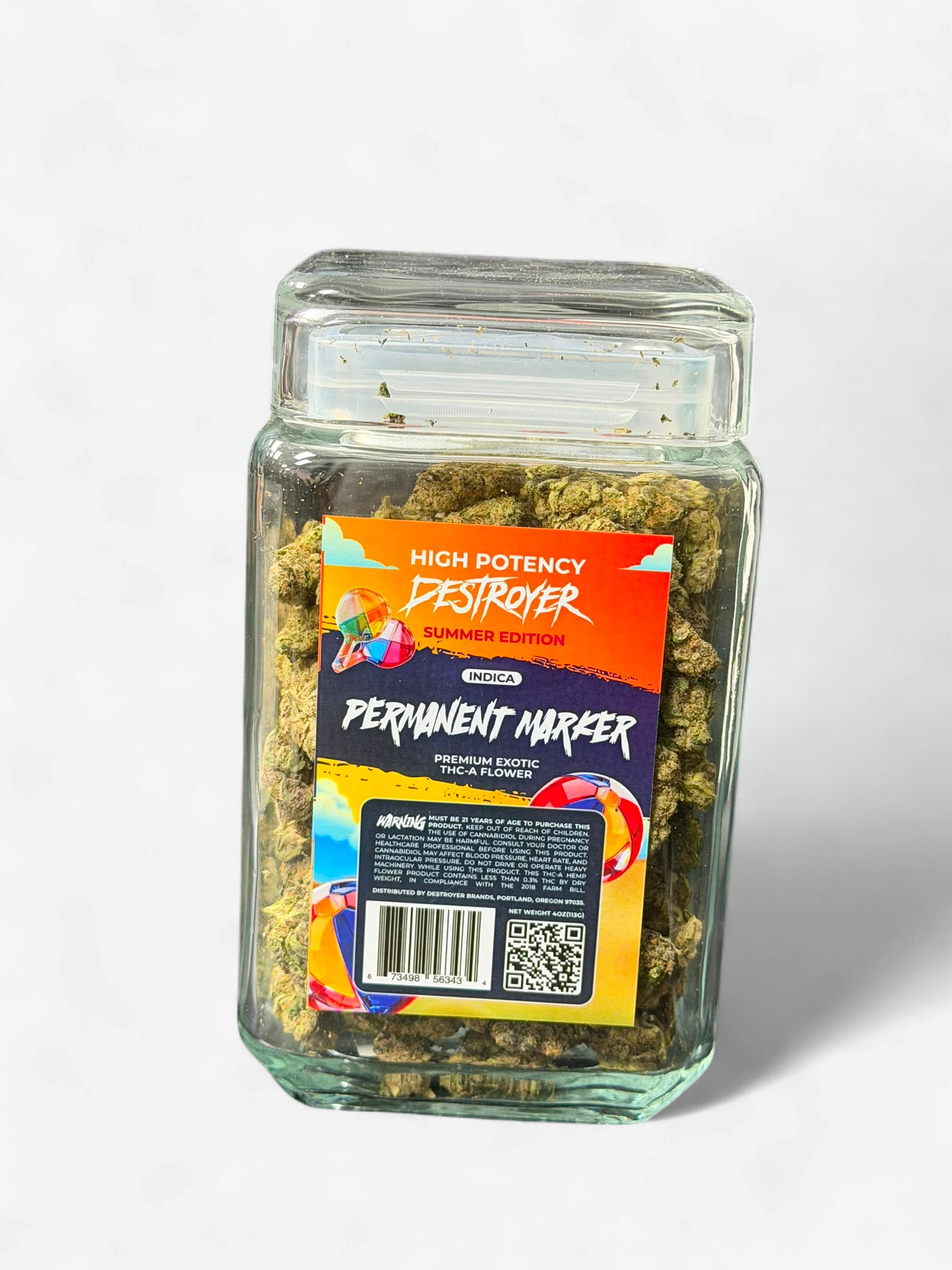 DESTROYER FLOWER INDICA PERMANENT MARKER
