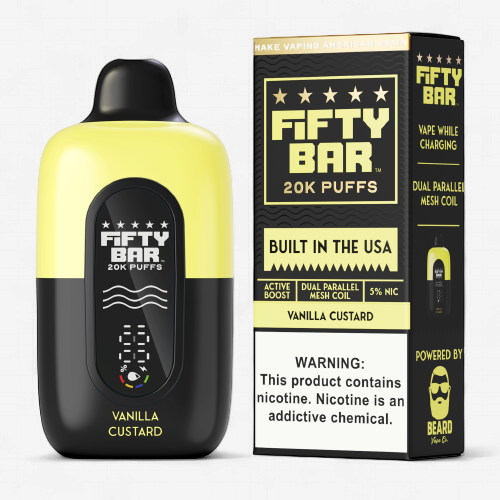 FIFTY BAR VANILLA CUSTERD
