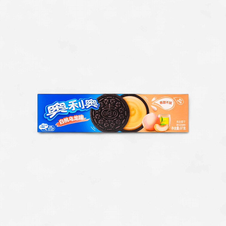 EXOTIC OREO COOKIES 97G WHITE PEACH BIRD DRAGON
